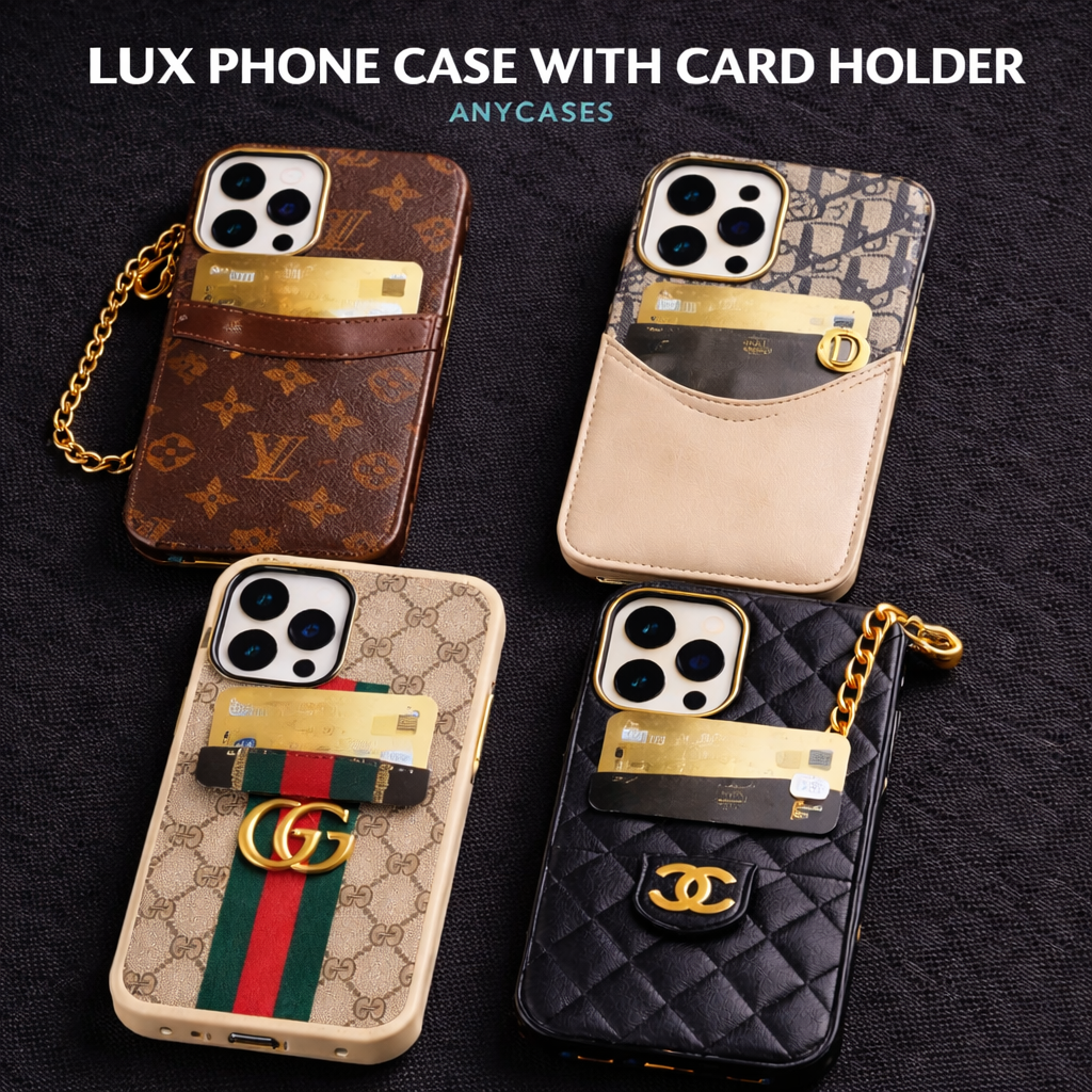 Lux Phone Case With Card Holder