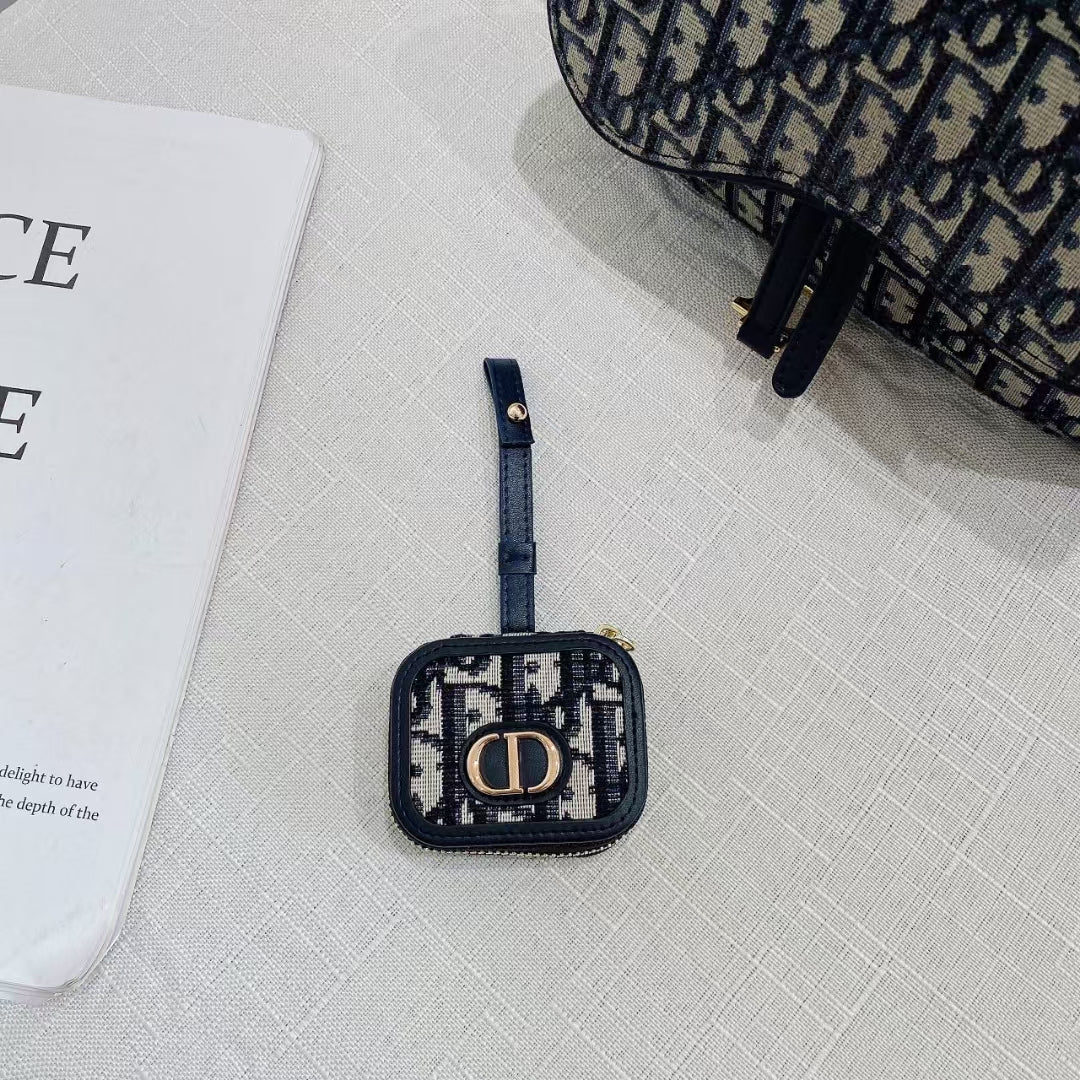 Luxury Monogram AirPods Case – Stylish & Protective Design