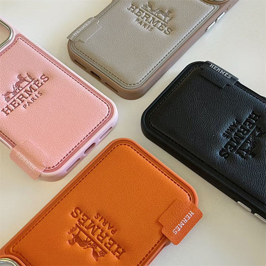 Luxury Leather Case For iPhone 17 / 16 / 15 / 14
