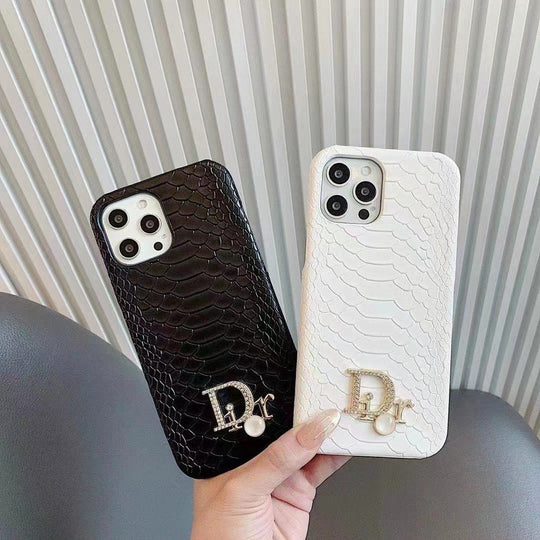 Luxury Snake Skin Textured Phone Case