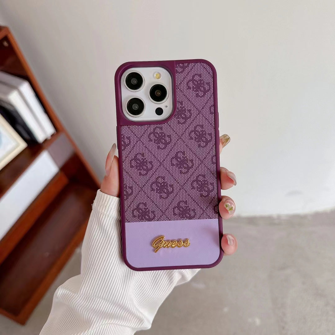 Monogram For iPhone Case