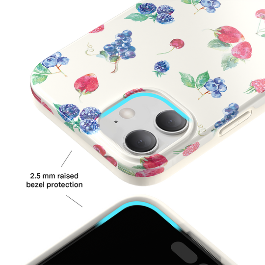 Berry Baby iPhone Case – Chic Designer-Style Phone Cover