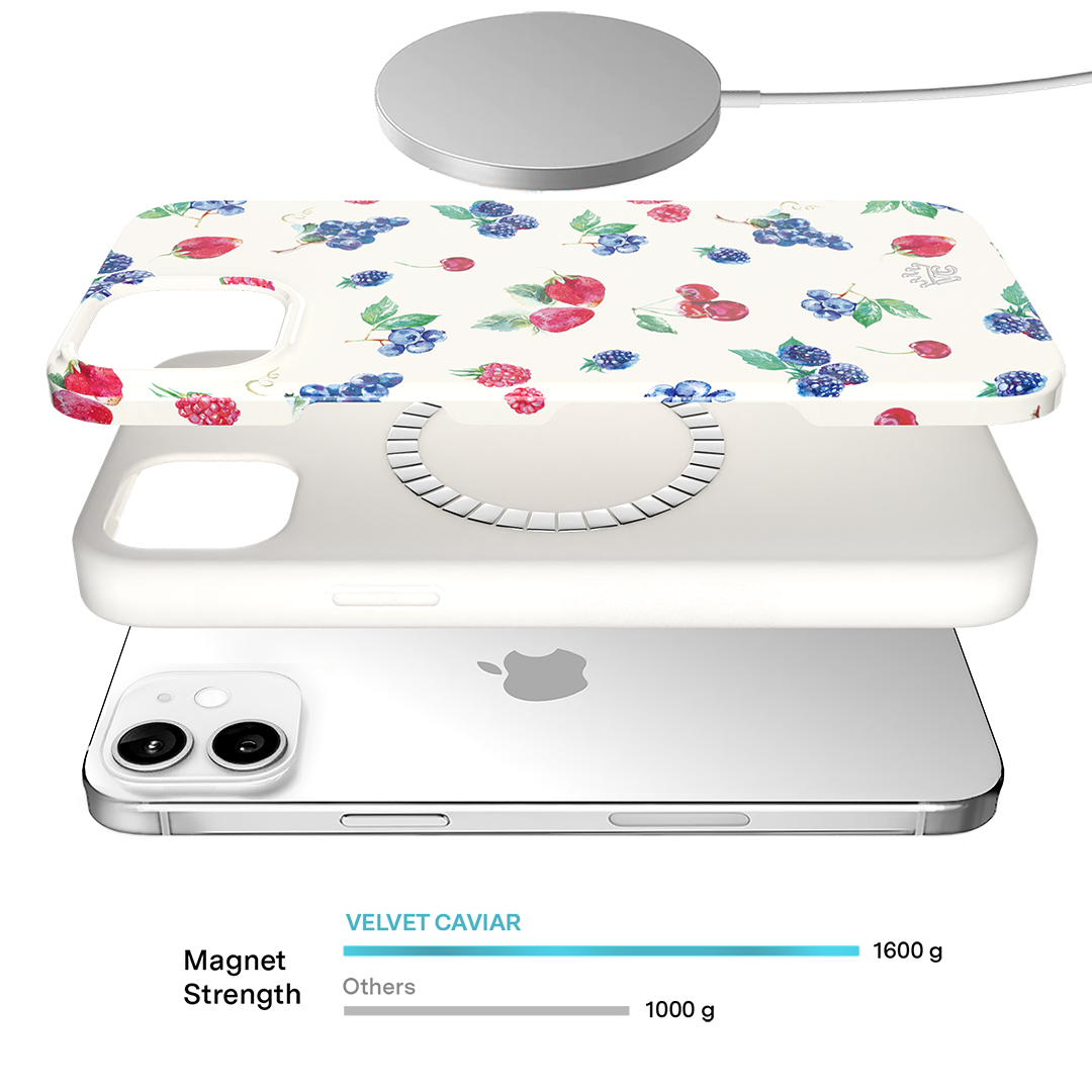 Berry Baby iPhone Case – Chic Designer-Style Phone Cover
