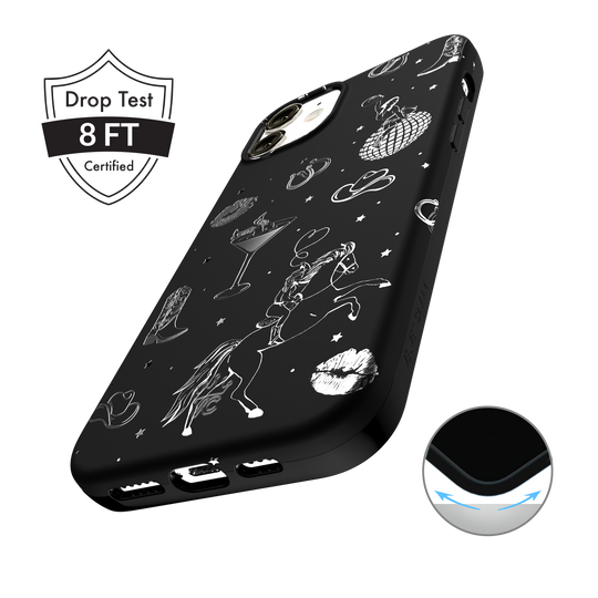 Disco Cowgirl iPhone Case – Trendy Protective Phone Cover