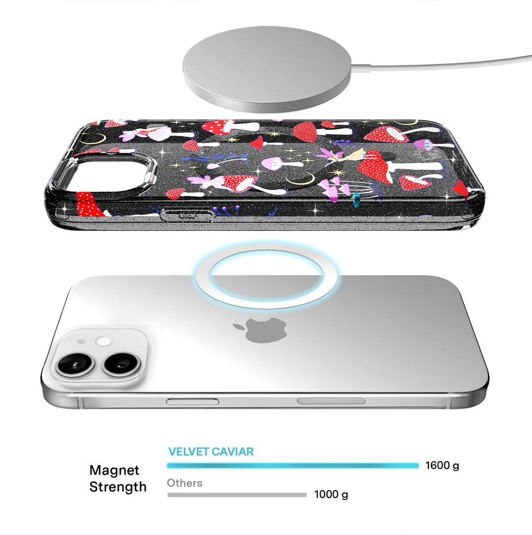 Mystic Mushrooms iPhone Case – Stylish Slim Phone Cover