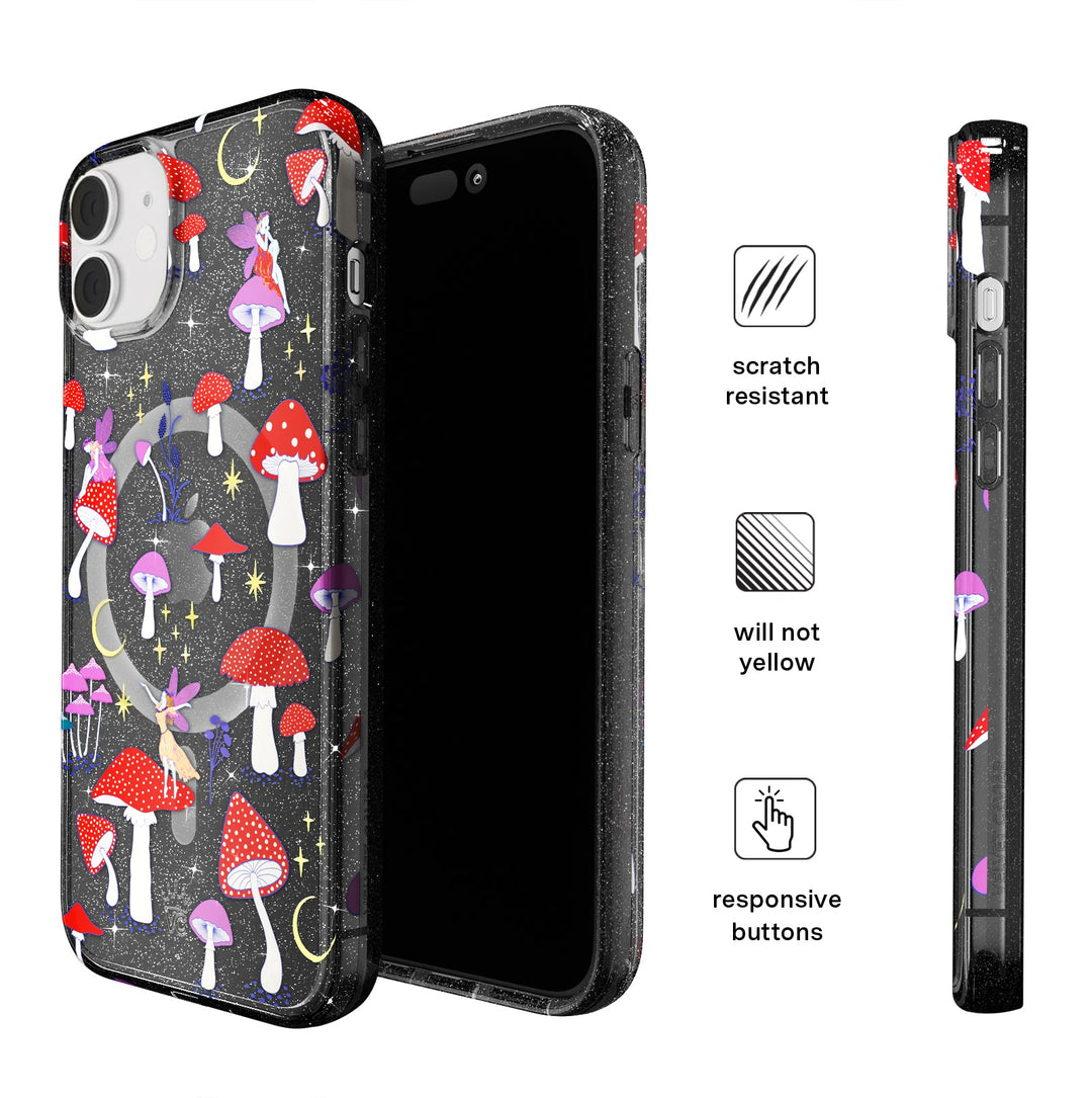 Mystic Mushrooms iPhone Case – Stylish Slim Phone Cover