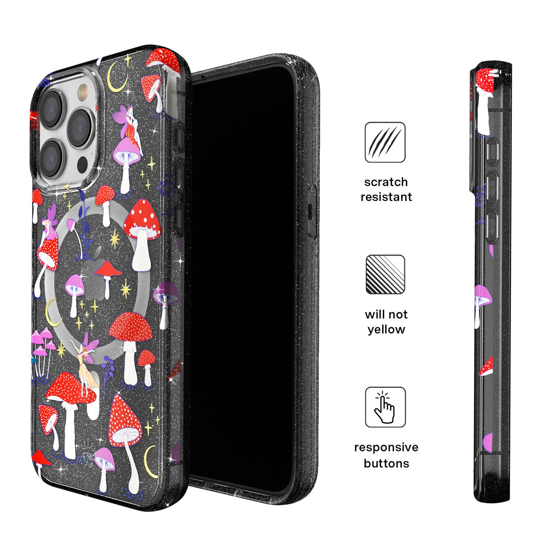 Mystic Mushrooms iPhone Case – Stylish Slim Phone Cover