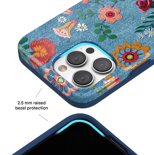 Groovy Floral iPhone Case – Luxury Aesthetic Phone Cover