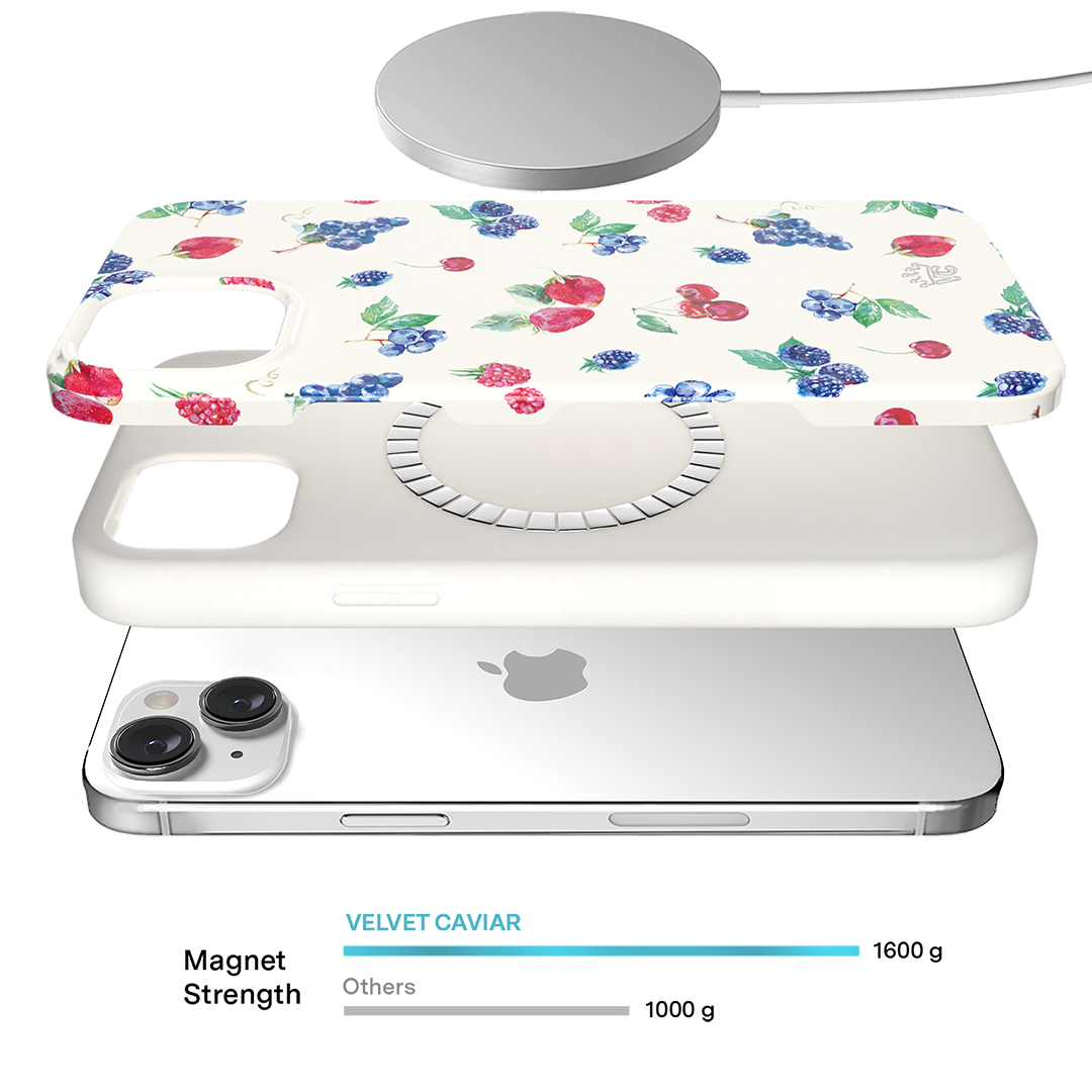 Berry Baby iPhone Case – Chic Designer-Style Phone Cover