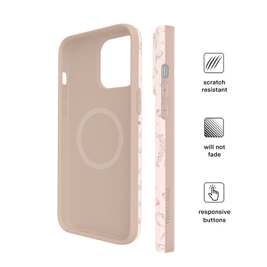 Bunnies & Bows iPhone Case – Trendy Protective Phone Cover