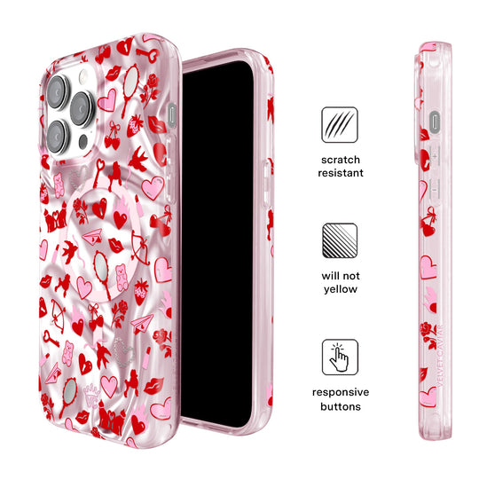 Lover Girl Holo iPhone Case – Luxury Aesthetic Phone Cover