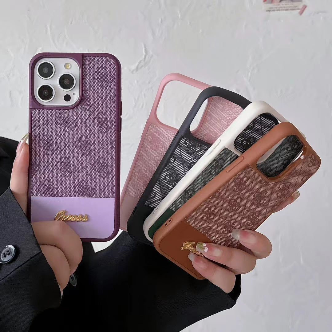 Monogram For iPhone Case