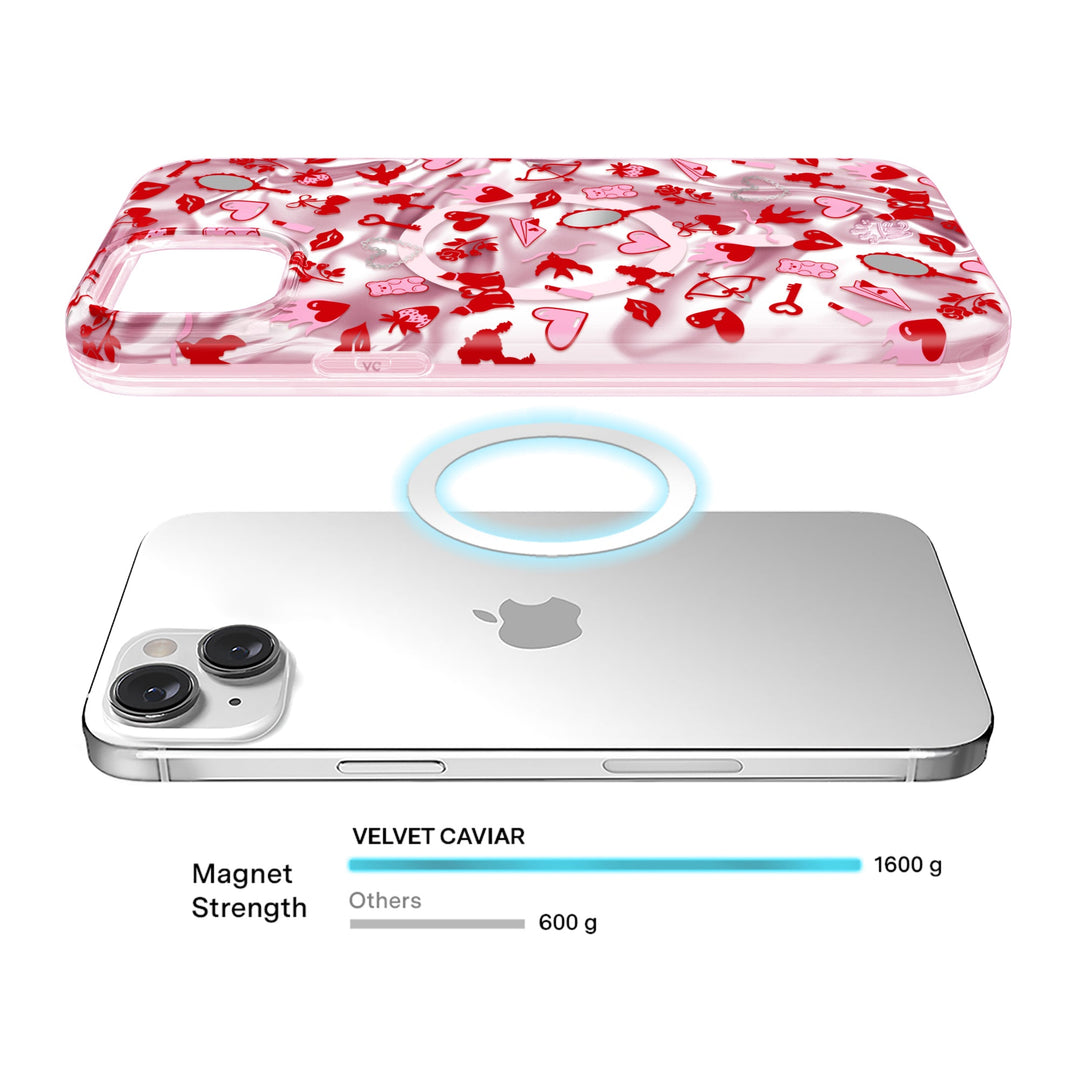 Lover Girl Holo iPhone Case – Luxury Aesthetic Phone Cover