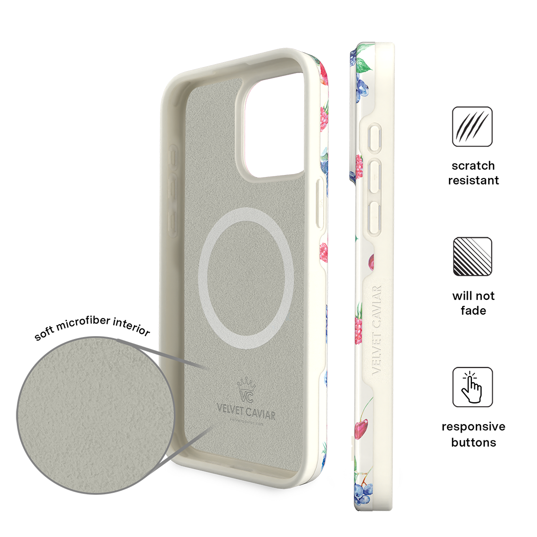 Berry Baby iPhone Case – Chic Designer-Style Phone Cover