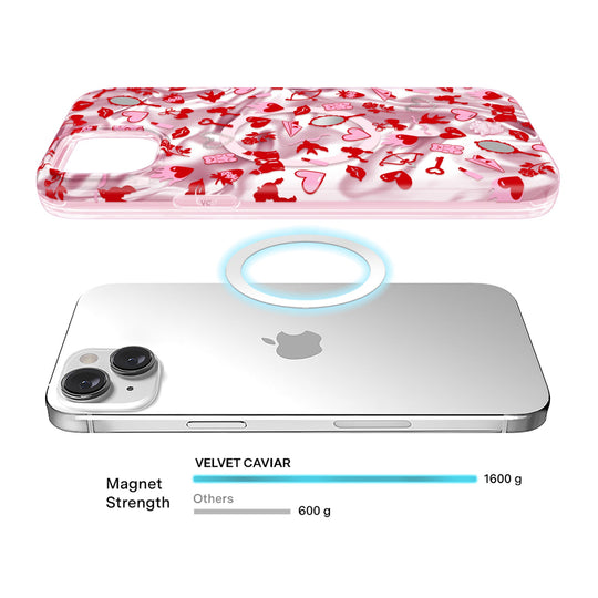 Lover Girl Holo iPhone Case – Luxury Aesthetic Phone Cover