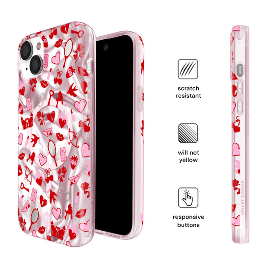 Lover Girl Holo iPhone Case – Luxury Aesthetic Phone Cover