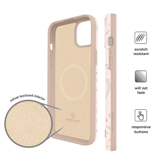 Bunnies & Bows iPhone Case – Trendy Protective Phone Cover