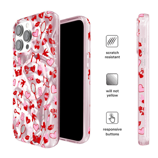 Lover Girl Holo iPhone Case – Luxury Aesthetic Phone Cover