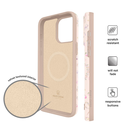 Bunnies & Bows iPhone Case – Trendy Protective Phone Cover
