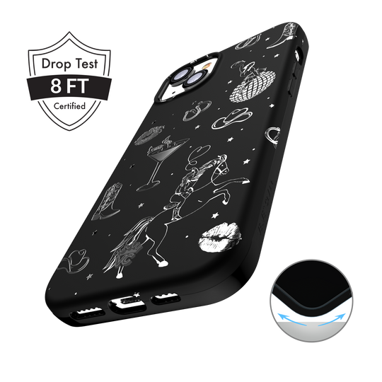 Disco Cowgirl iPhone Case – Trendy Protective Phone Cover