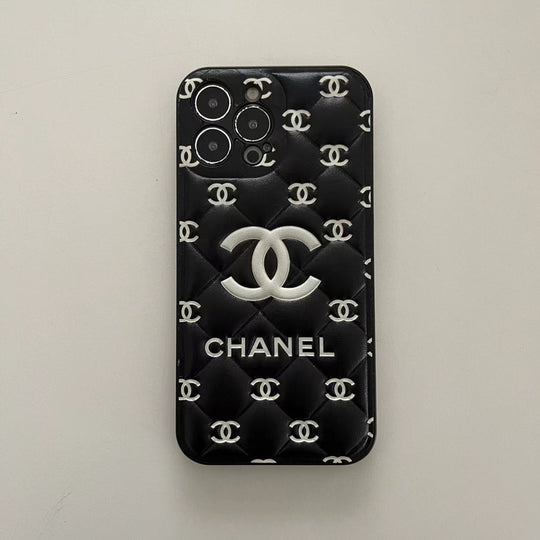 Embossed iPhone Case: Classic Luxury Design