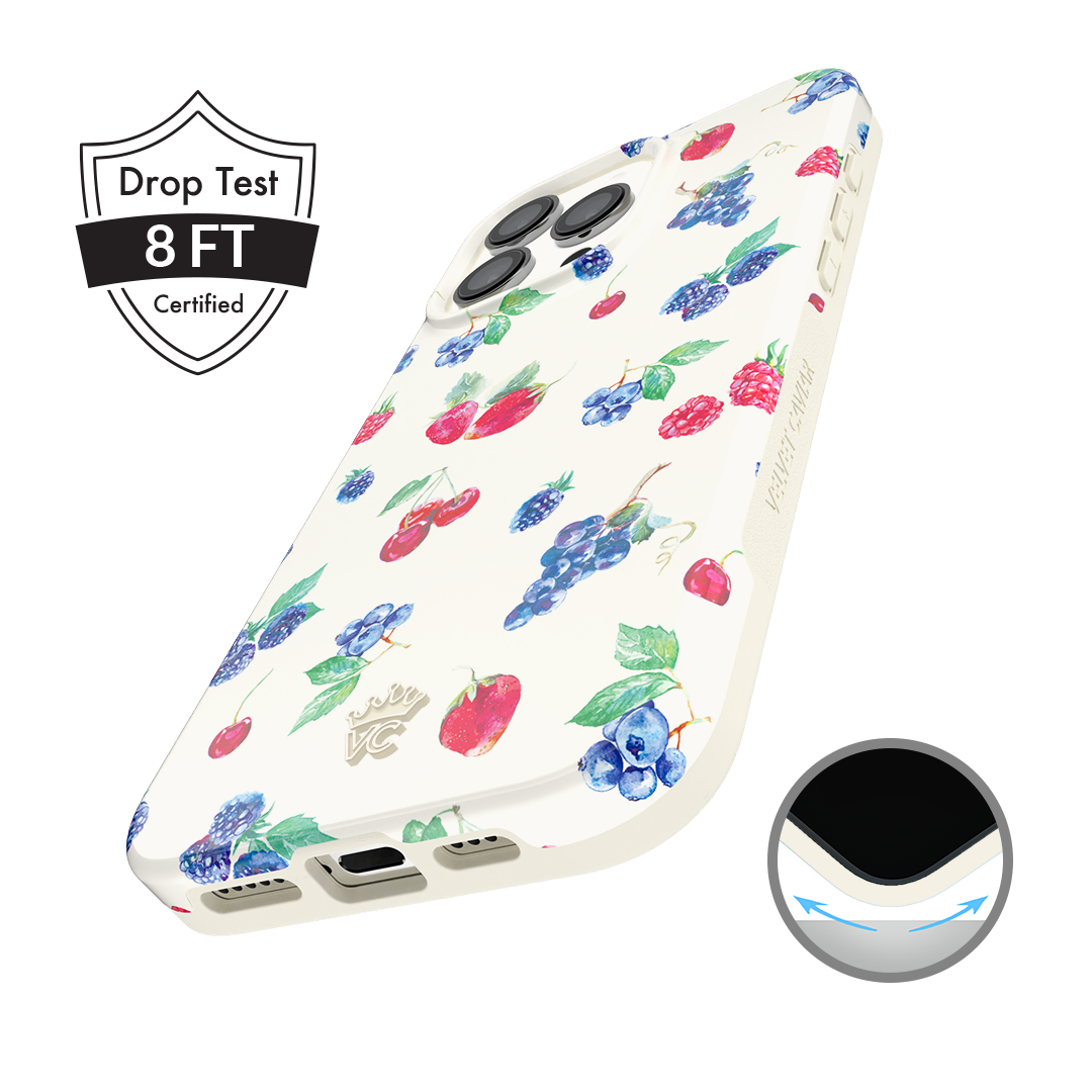 Berry Baby iPhone Case – Chic Designer-Style Phone Cover
