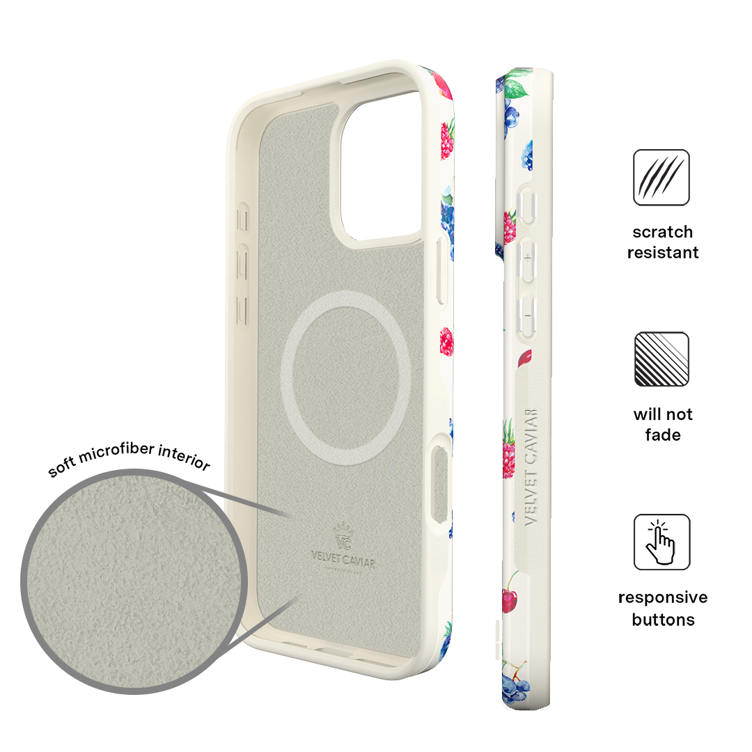 Berry Baby iPhone Case – Chic Designer-Style Phone Cover