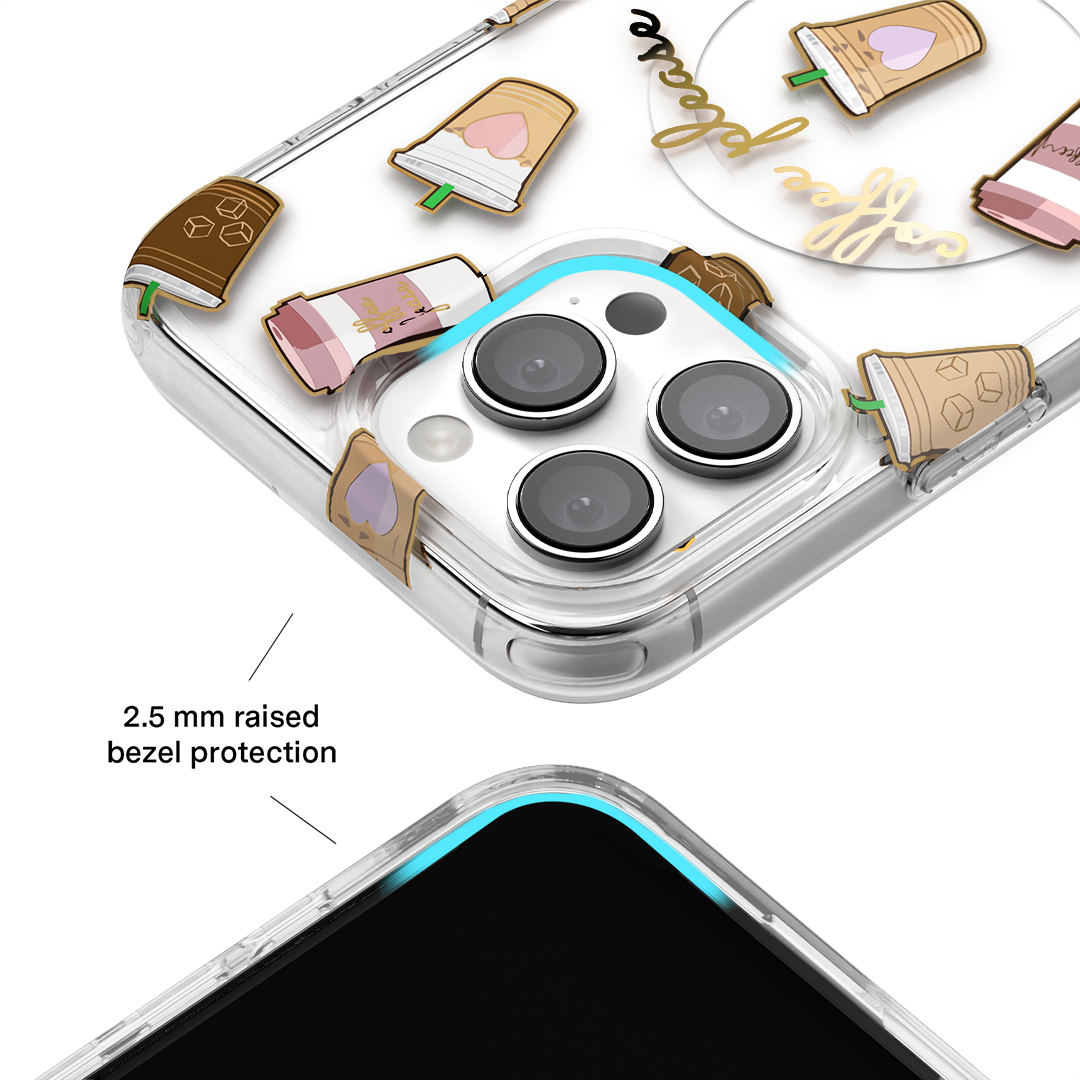 Coffee First iPhone Case – Stylish Slim Phone Cover