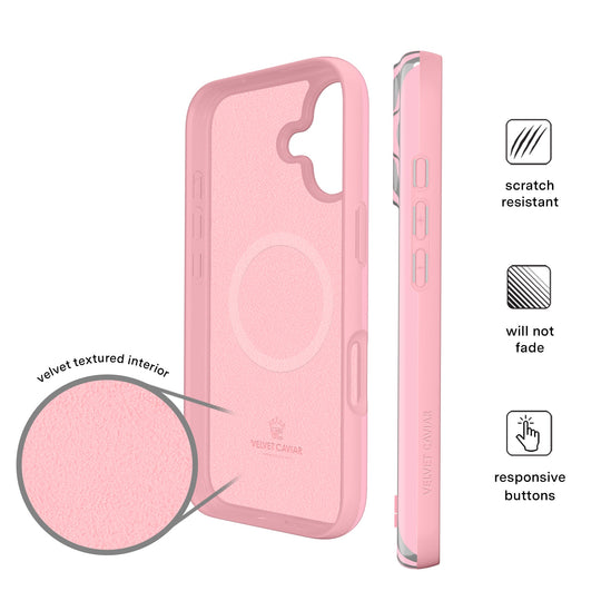 Pink Chrome Stripes iPhone Case – Aesthetic Shockproof Phone Cover