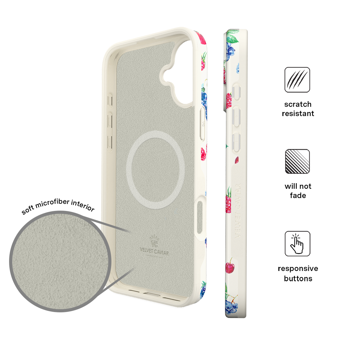 Berry Baby iPhone Case – Chic Designer-Style Phone Cover