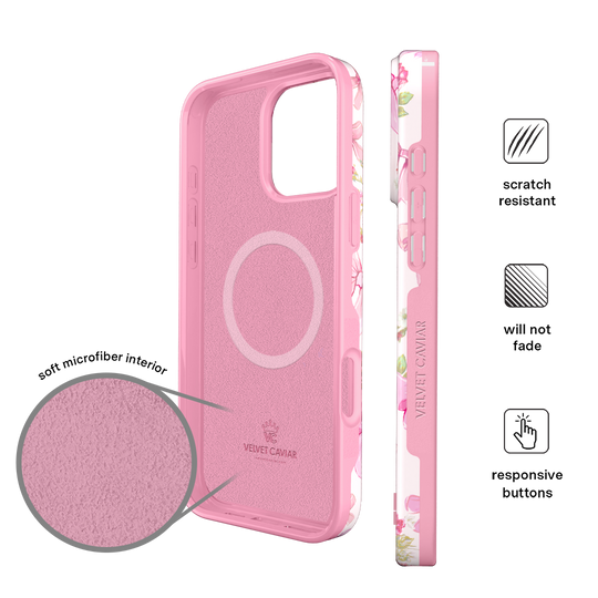 Posie Pink Bow iPhone Case – Cute Aesthetic Phone Cover