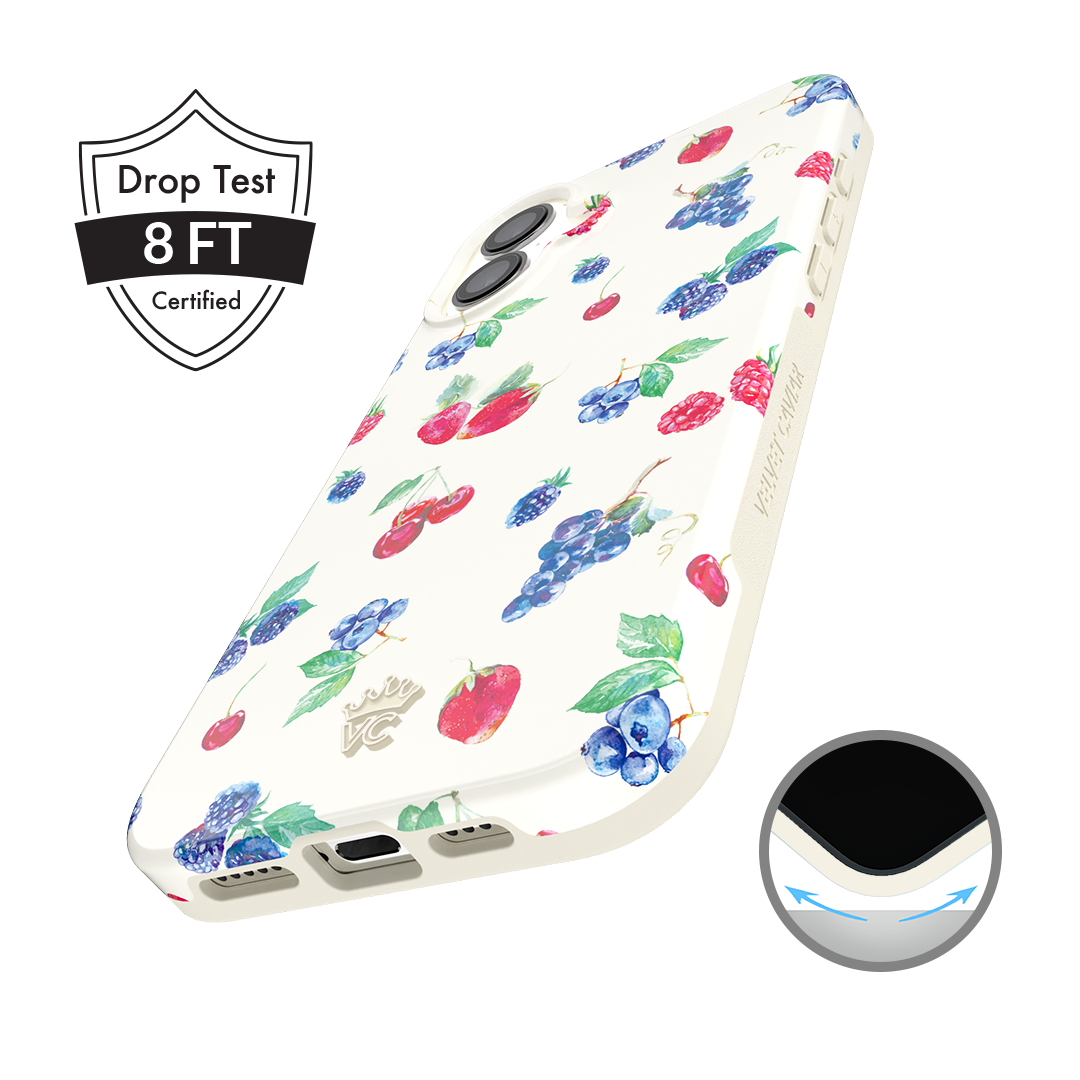 Berry Baby iPhone Case – Chic Designer-Style Phone Cover