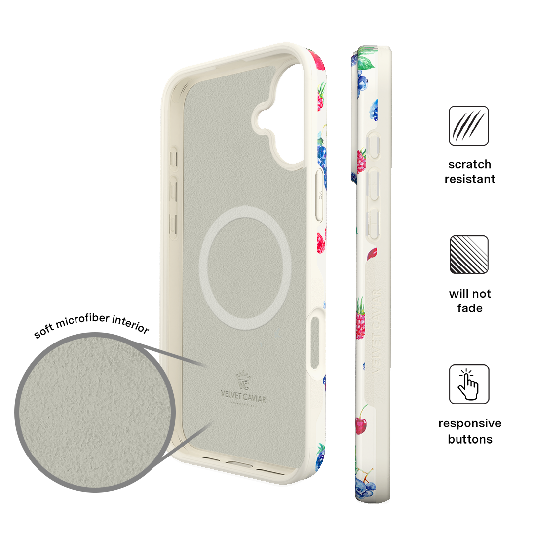 Berry Baby iPhone Case – Chic Designer-Style Phone Cover