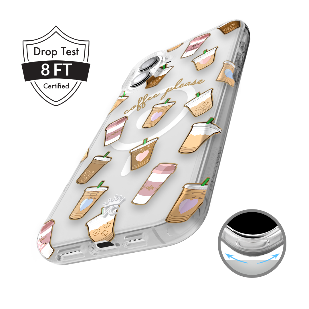 Coffee First iPhone Case – Stylish Slim Phone Cover