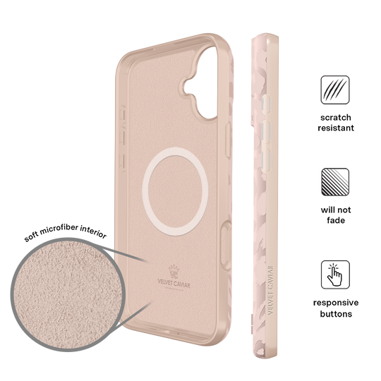 Nude Leopard iPhone Case – Trendy Protective Phone Cover