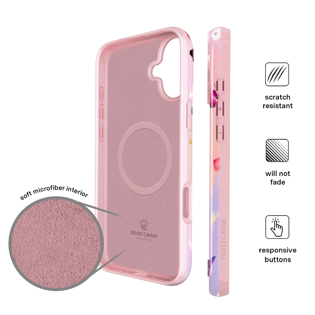 Aura Butterfly iPhone Case – Trendy Protective Phone Cover