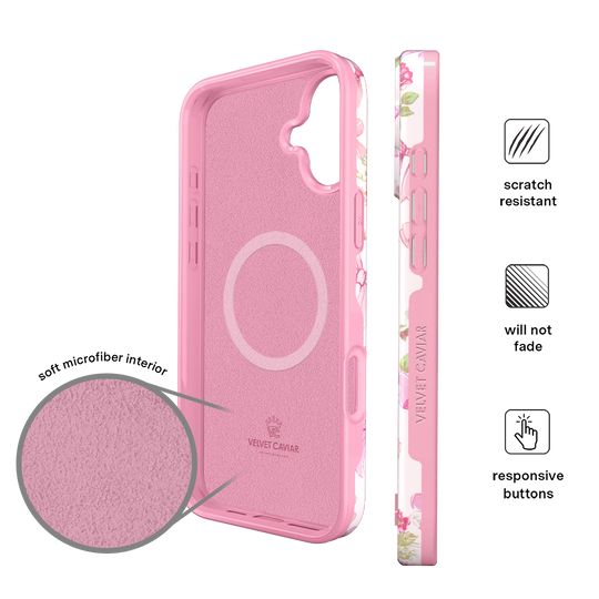 Posie Pink Bow iPhone Case – Cute Aesthetic Phone Cover