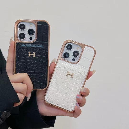 Luxury Inspired Card Holder Phone Case