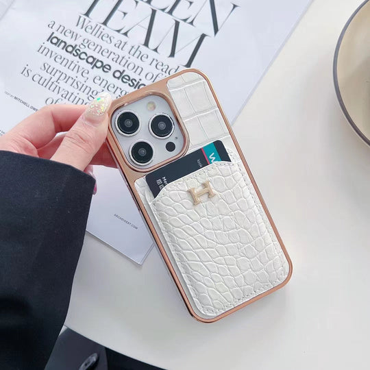Luxury Inspired Card Holder Phone Case