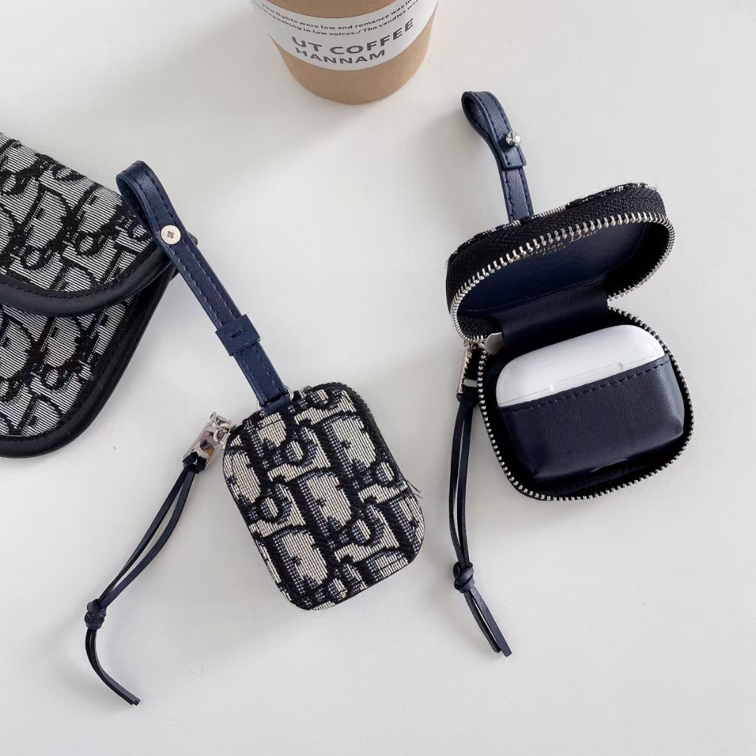Luxury Inspired AirPods Case with Strap