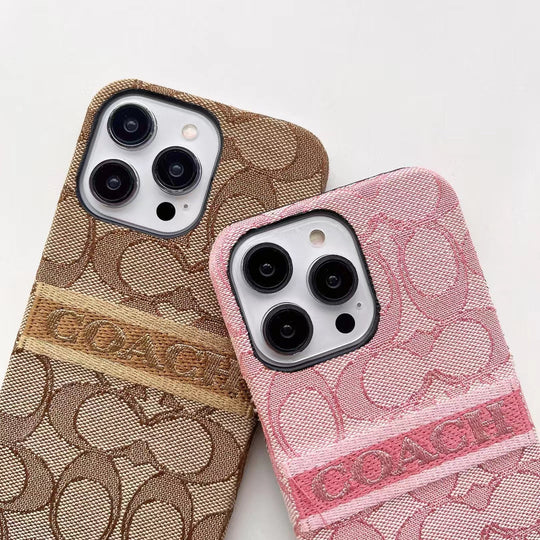 Monogram Phone Case – Stylish Protection in Elegant Colors