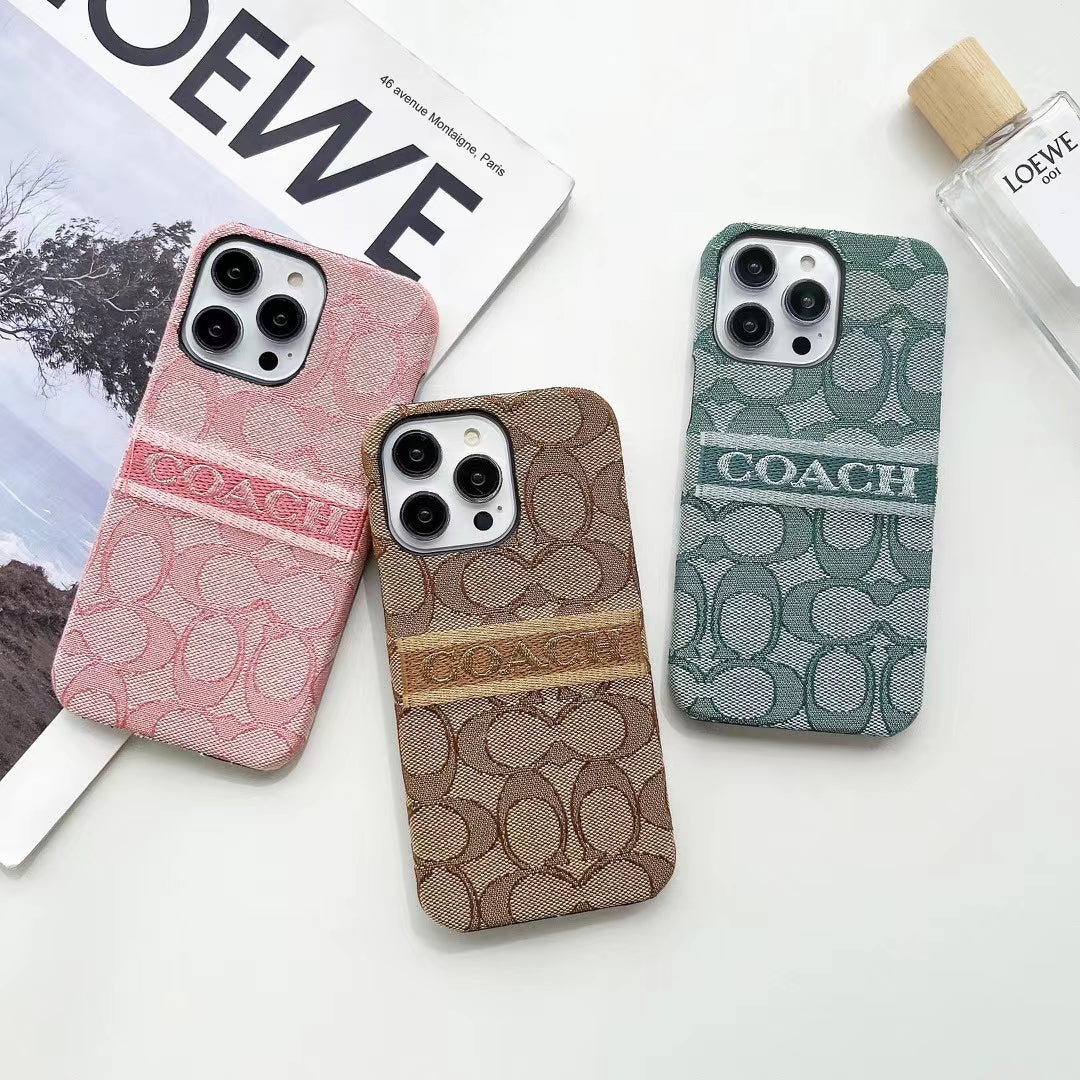 Monogram Phone Case – Stylish Protection in Elegant Colors
