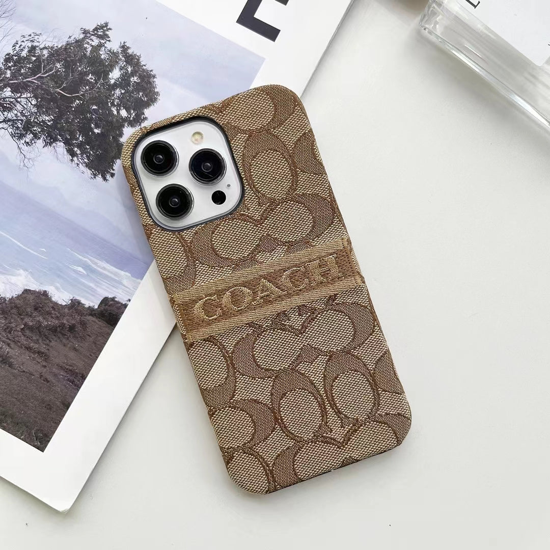 Monogram Phone Case – Stylish Protection in Elegant Colors