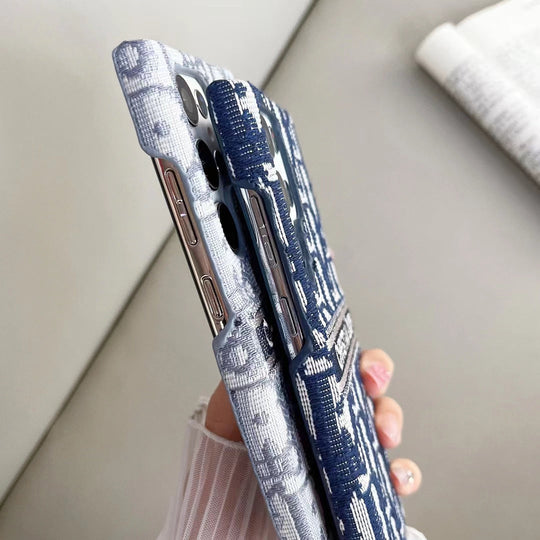 Best Phone Case – Luxury Monogram & Houndstooth Design