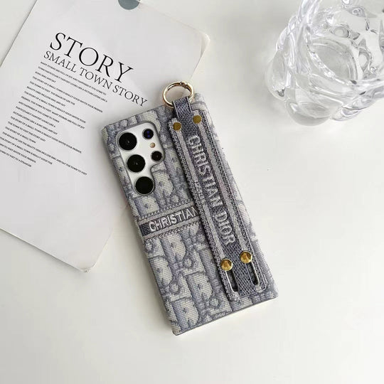 Designer Inspired Hand Strap Phone Case