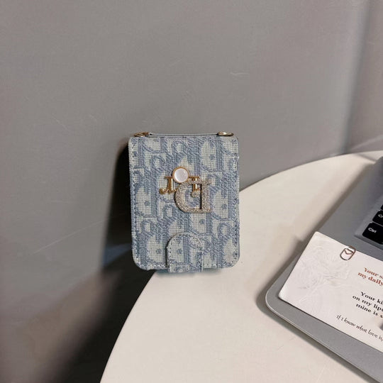 Luxury Monogram Z Flip Cases – Stylish & Protective Design