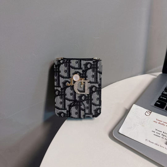 Luxury Monogram Z Flip Cases – Stylish & Protective Design