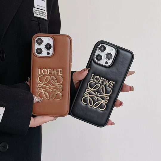 Luxury Designer Embossed Phone Case