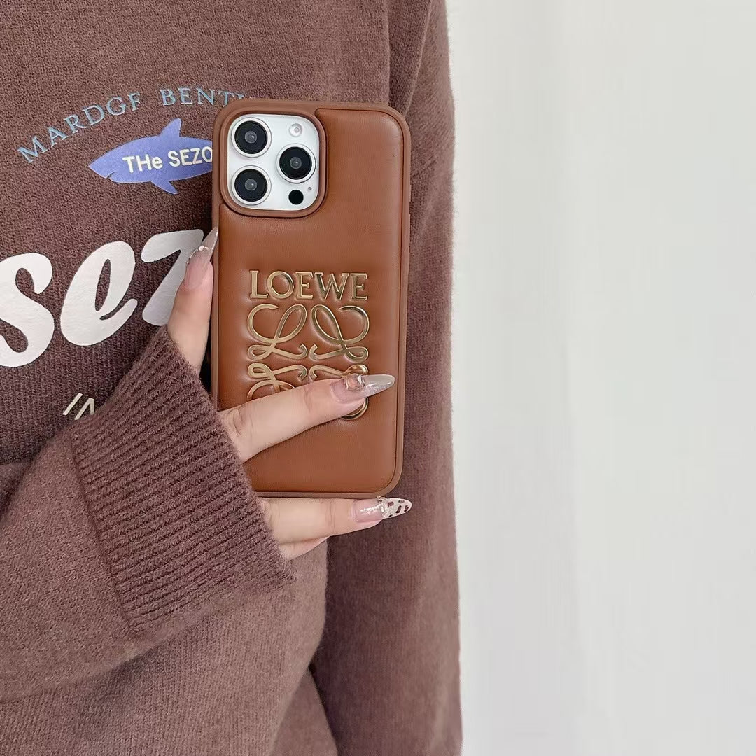 Luxury Designer Embossed Phone Case