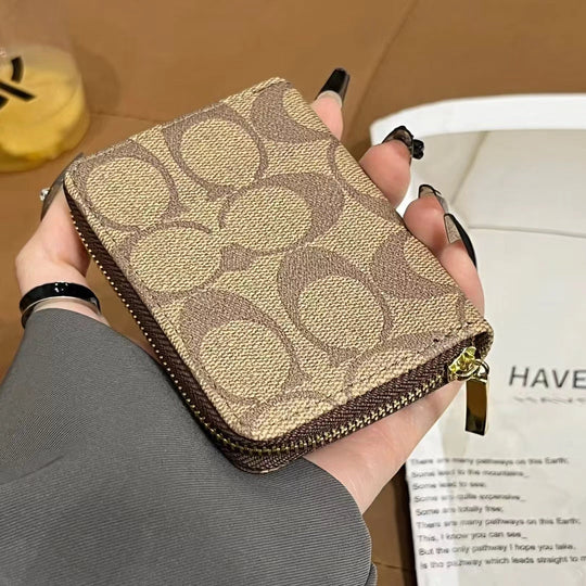 Compact Wallet ID Card Holder – Timeless Elegance